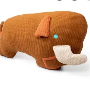 NEW‎ WITH TAGS! Christian Robinson Wooly Mammoth Figural Pillow Stuffed Animal